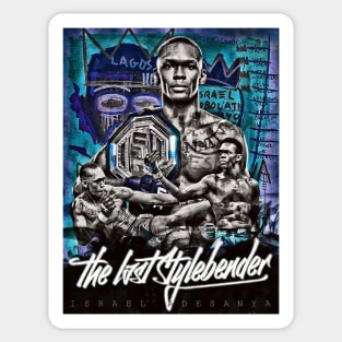 The Last Stylebender Israel Adesanya Sticker